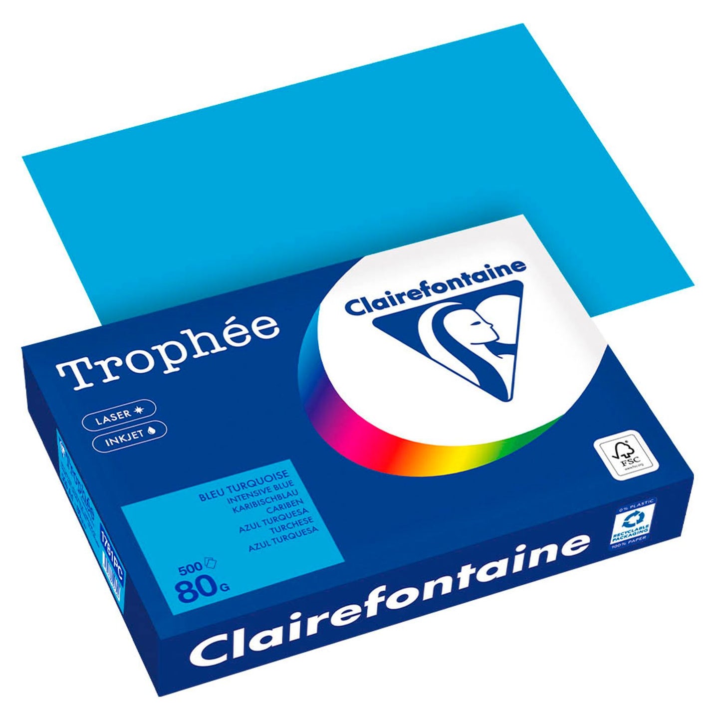 Clairefontaine Kopierpapier Trophée DIN A4 80 g/qm 500 Blatt