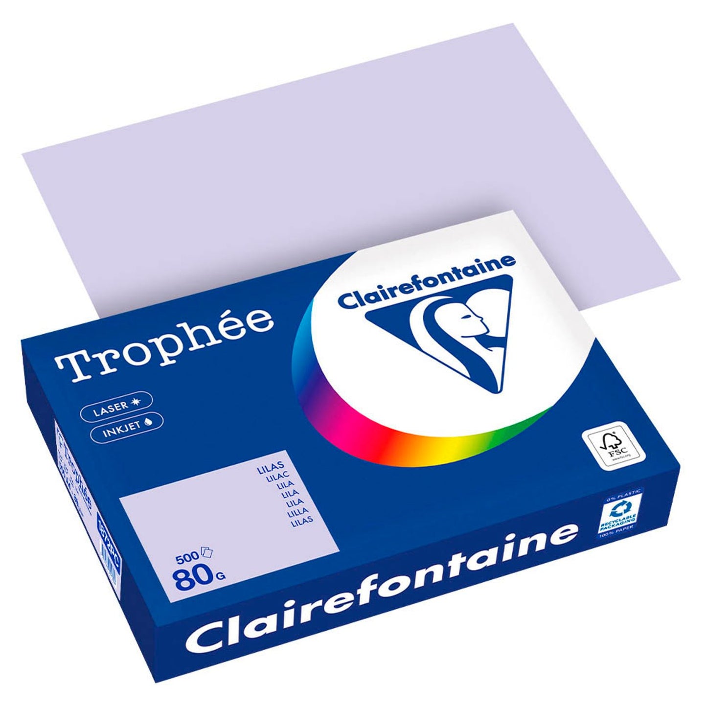 Clairefontaine Kopierpapier Trophée DIN A4 80 g/qm 500 Blatt