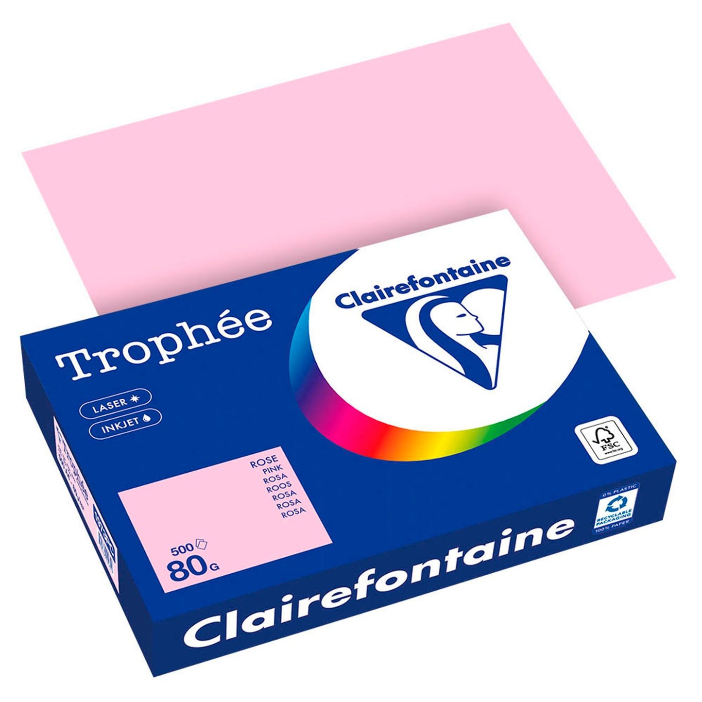 Clairefontaine Kopierpapier Trophée DIN A4 80 g/qm 500 Blatt