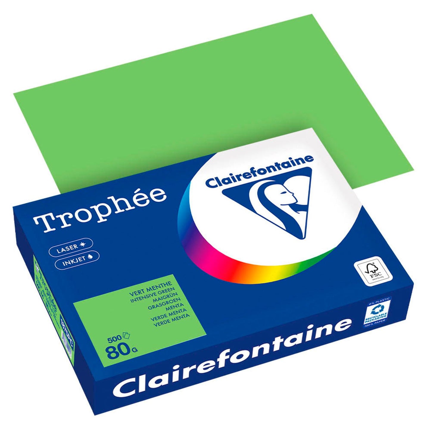 Clairefontaine Kopierpapier Trophée DIN A4 80 g/qm 500 Blatt