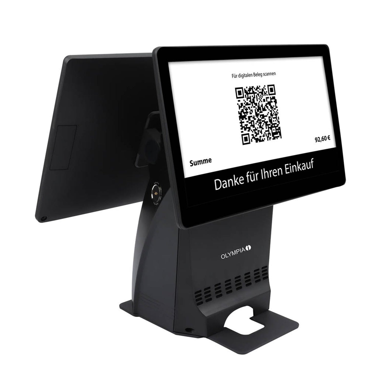 OLYMPIA Registrierkasse T215DK (ohne TSE-Lizenz) schwarz | 942151002