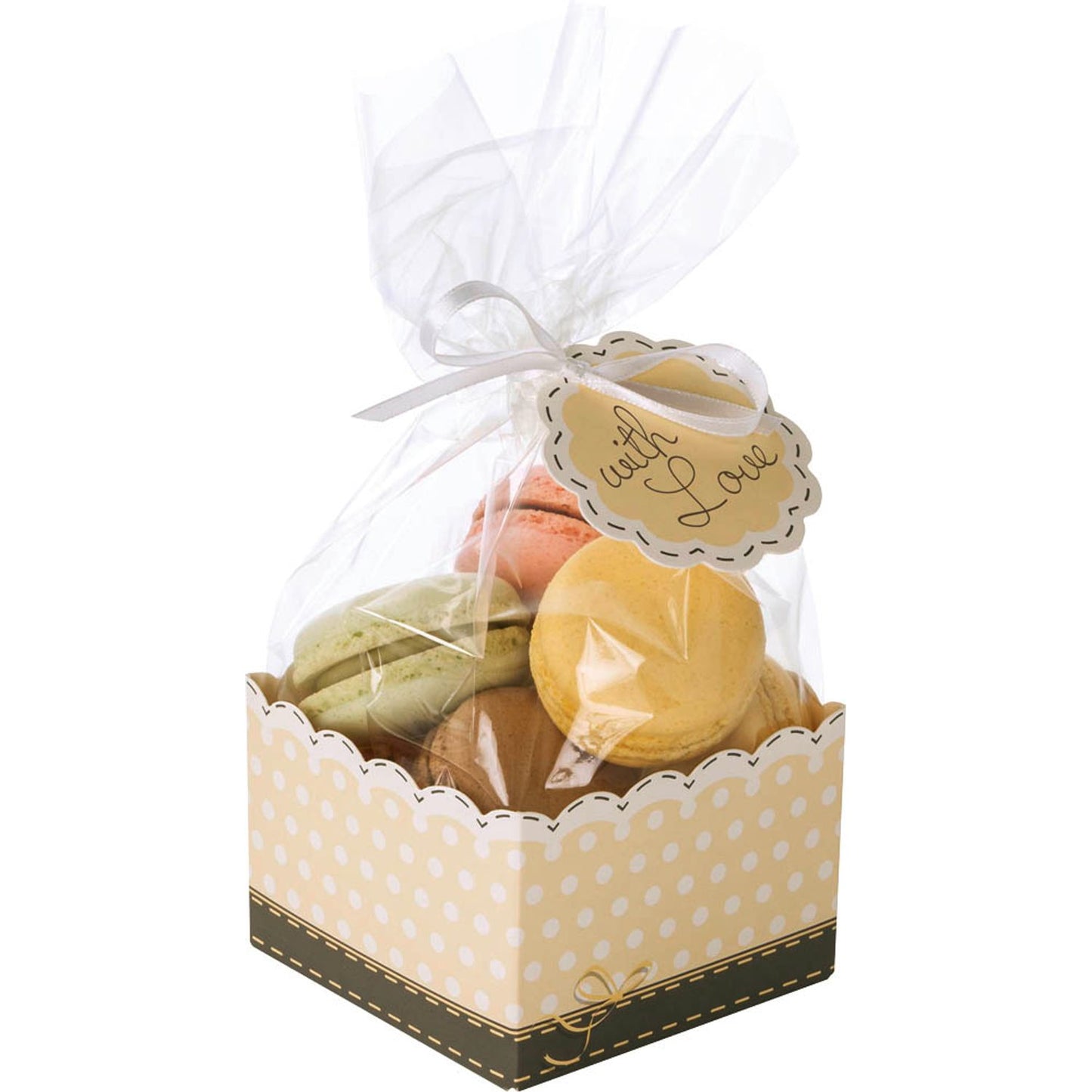 folia PP-Bodenbeutel Kleine Freunde Ostern 7,5 x 7,5 cm | 48201 | 1 Pack = 6 St.