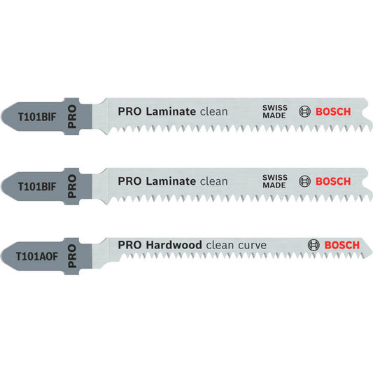 BOSCH PRO Laminat Stichsägeblätter-Set | 2608636429