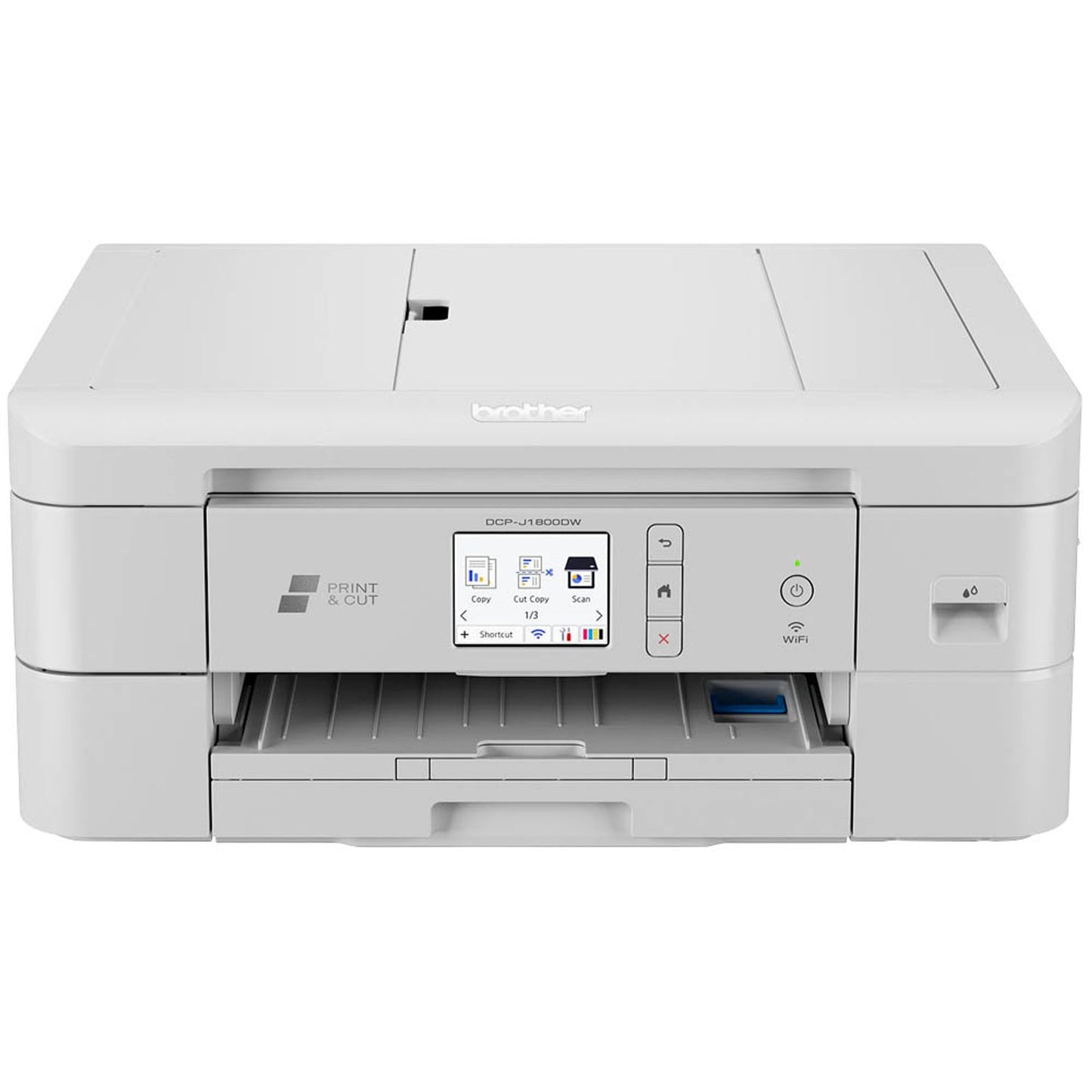 brother DCP-J1800DW 3 in 1 Tintenstrahl-Multifunktionsdrucker grau | DCPJ1800DWRE1