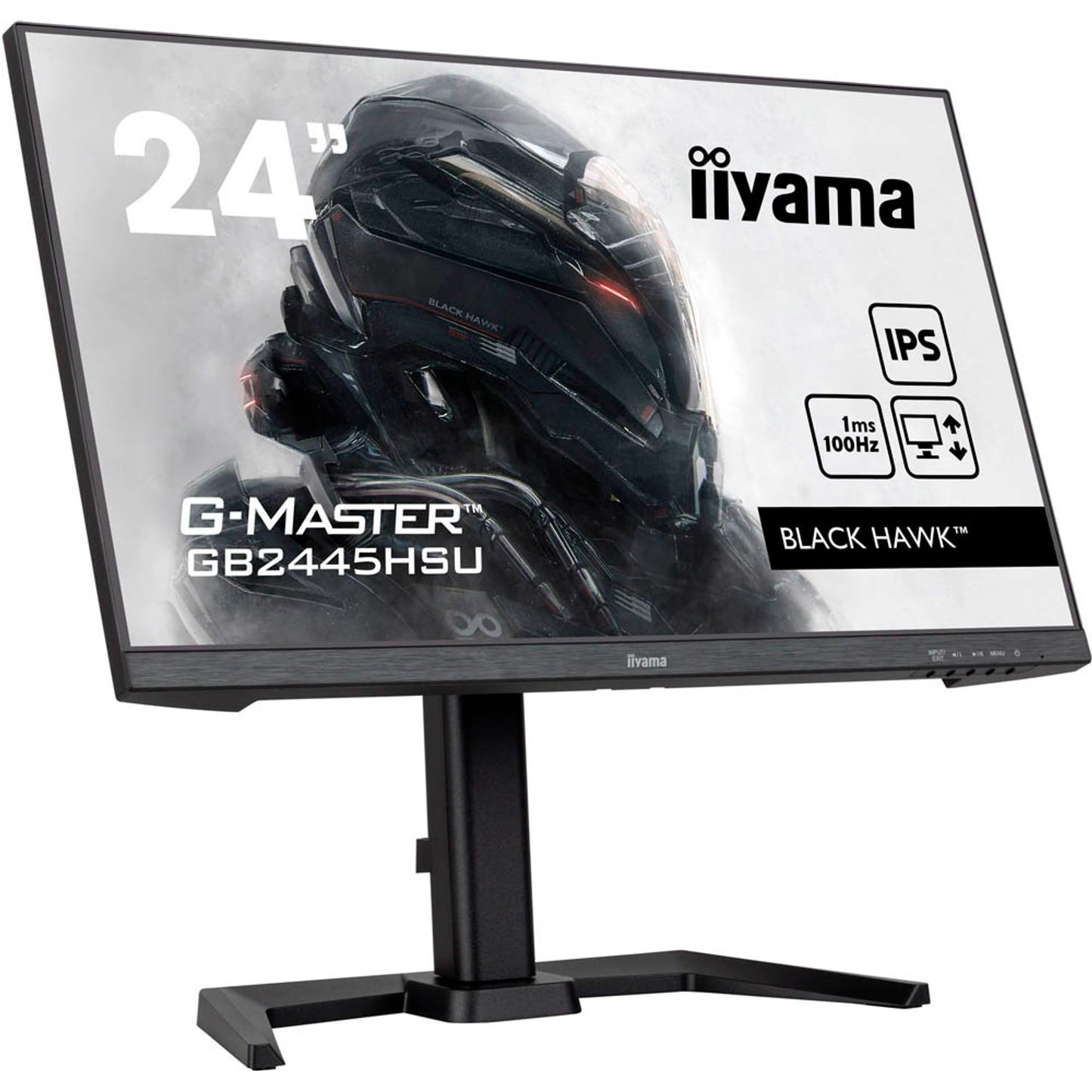 iiyama G-MASTER Monitor 61,0 cm (24,0 Zoll) schwarz | GB2445HSU-B2