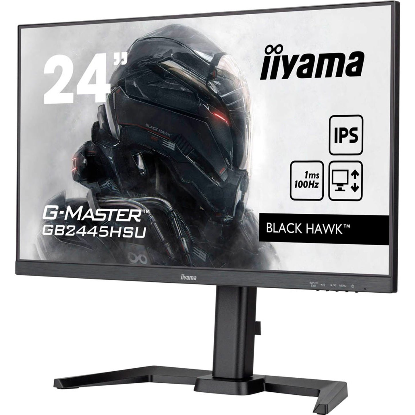 iiyama G-MASTER Monitor 61,0 cm (24,0 Zoll) schwarz | GB2445HSU-B2