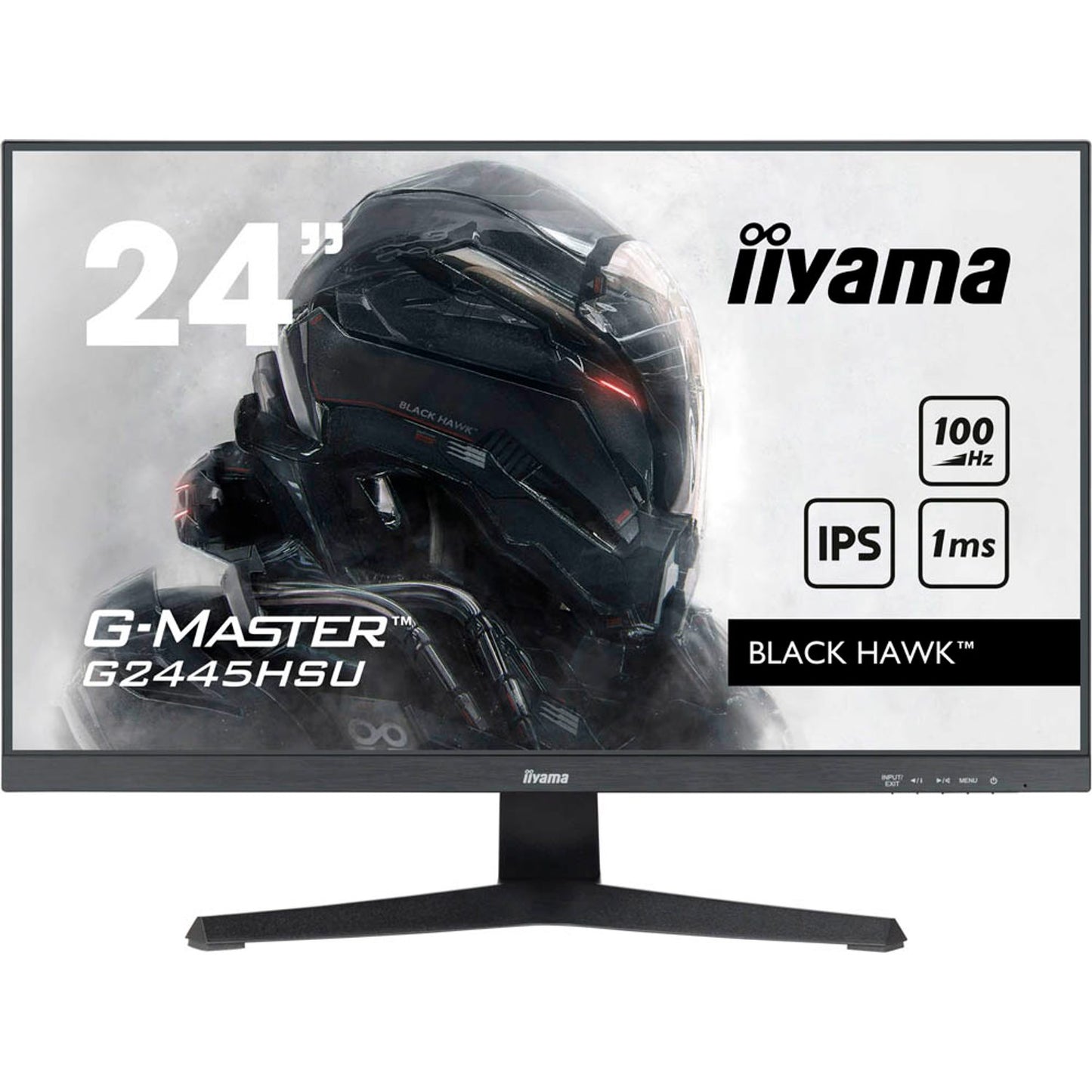 iiyama G-MASTER Monitor 61,0 cm (24,0 Zoll) schwarz | G2445HSU-B2
