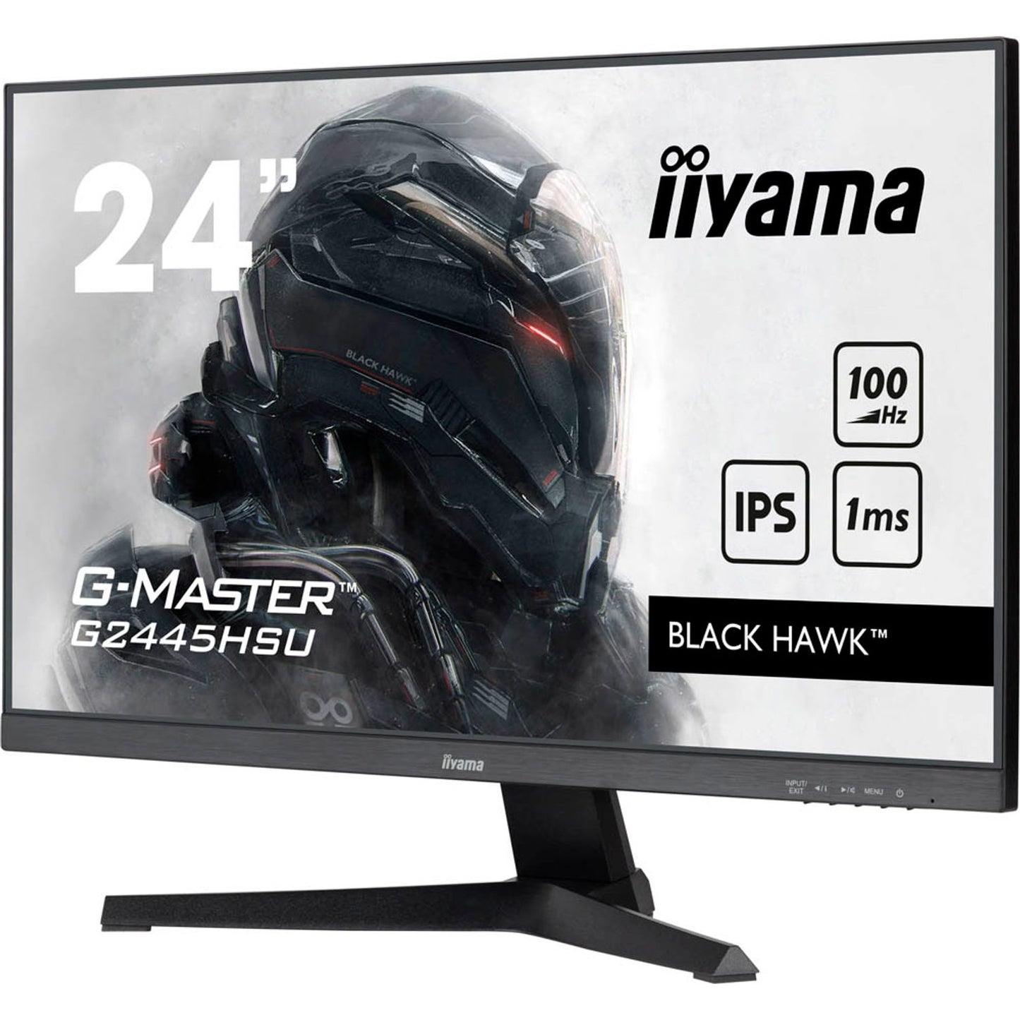 iiyama G-MASTER Monitor 61,0 cm (24,0 Zoll) schwarz | G2445HSU-B2