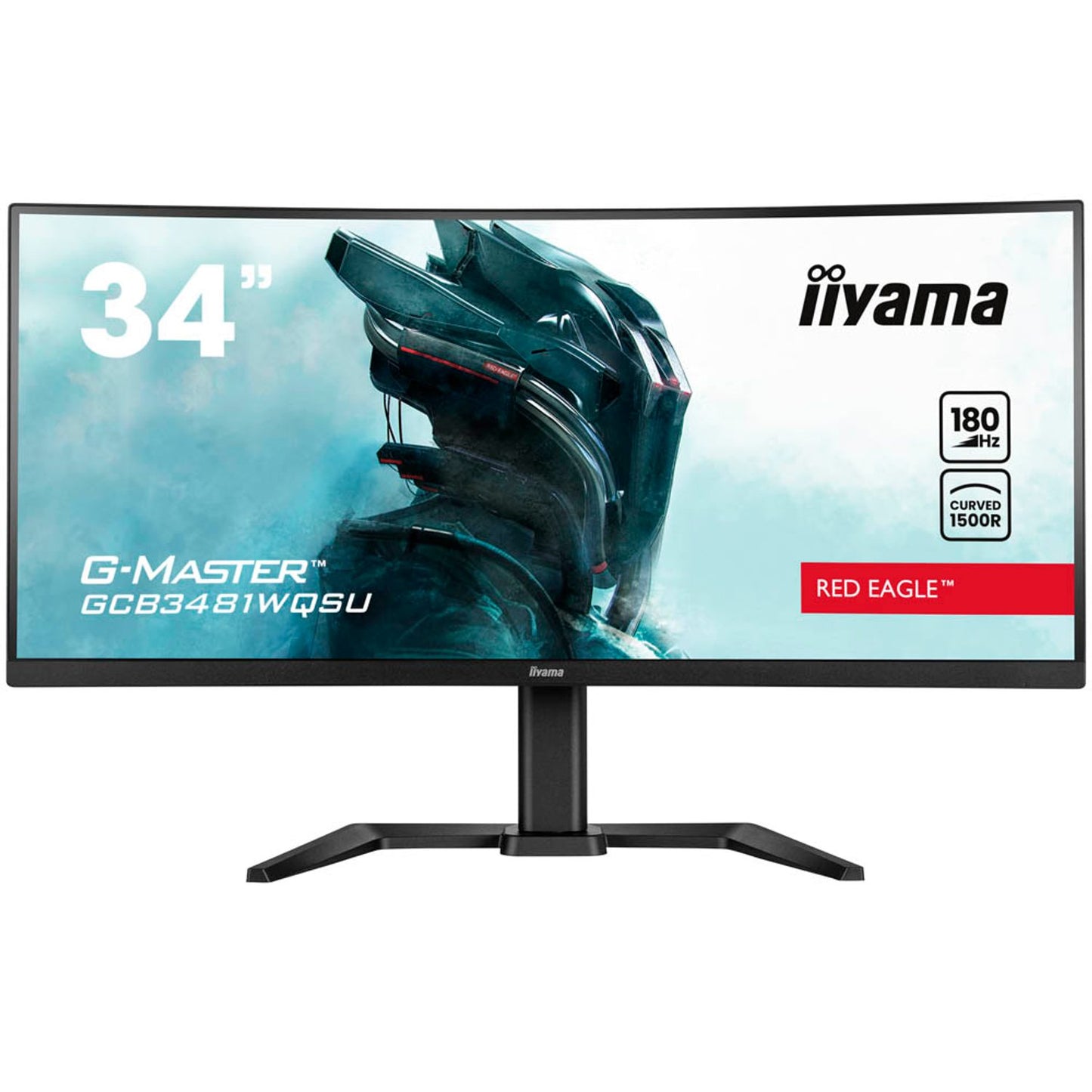 iiyama G-MASTER Curved Monitor 86,0 cm (34,0 Zoll) schwarz | GCB3481WQSU-B1