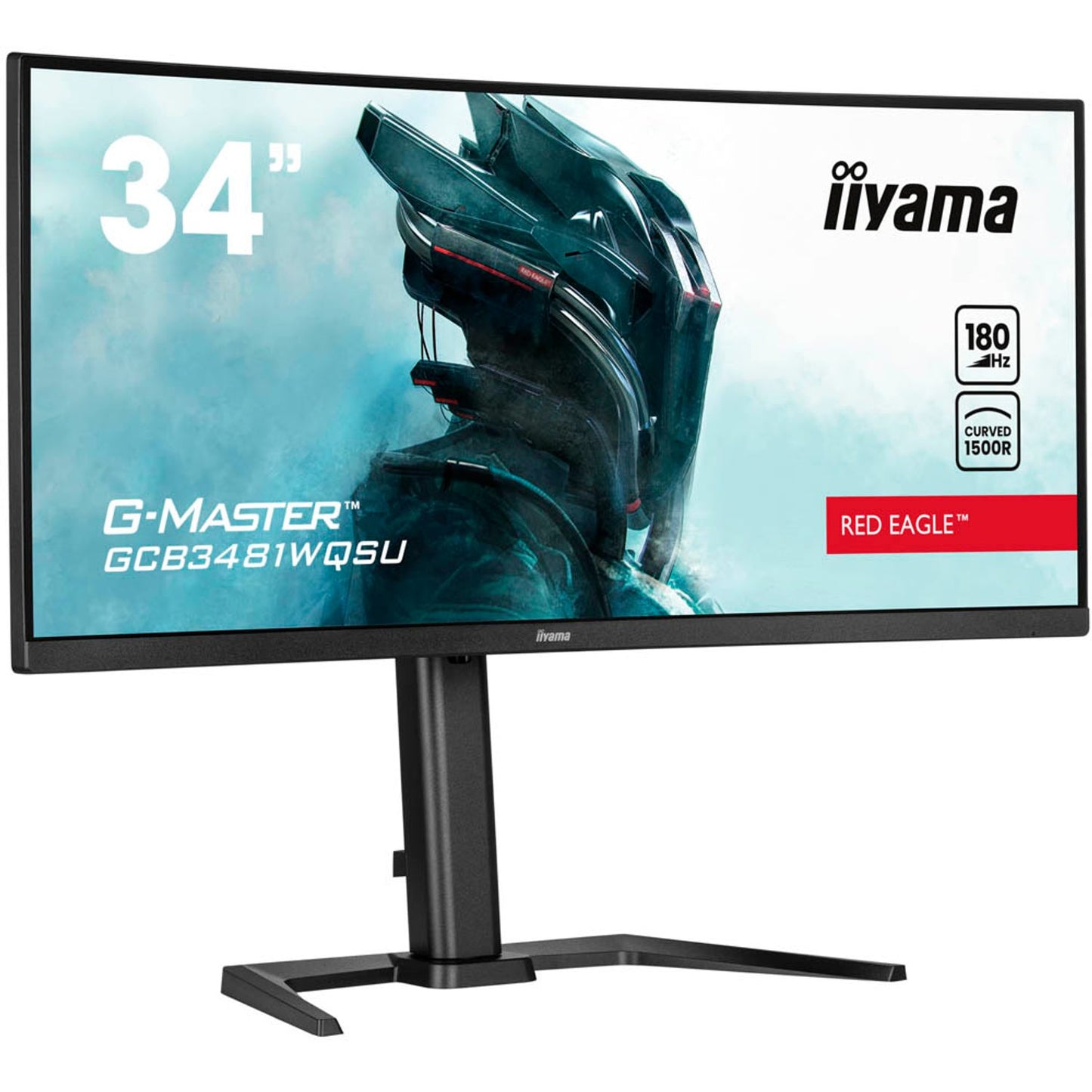 iiyama G-MASTER Curved Monitor 86,0 cm (34,0 Zoll) schwarz | GCB3481WQSU-B1