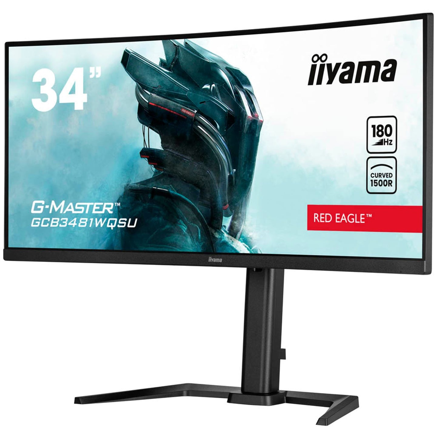 iiyama G-MASTER Curved Monitor 86,0 cm (34,0 Zoll) schwarz | GCB3481WQSU-B1