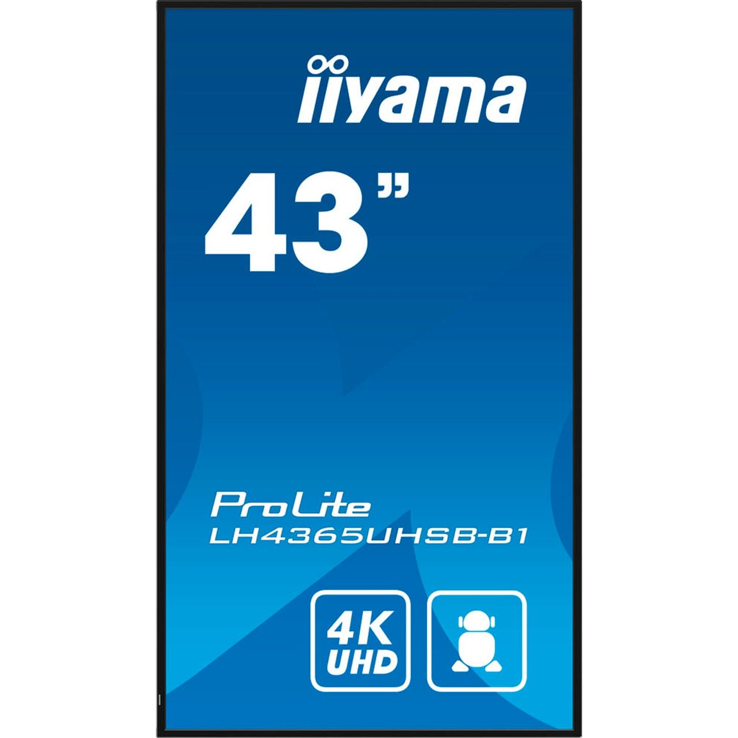 iiyama ProLite UHD-Display 108,0 cm (43,0 Zoll) | LH4365UHSB-B1