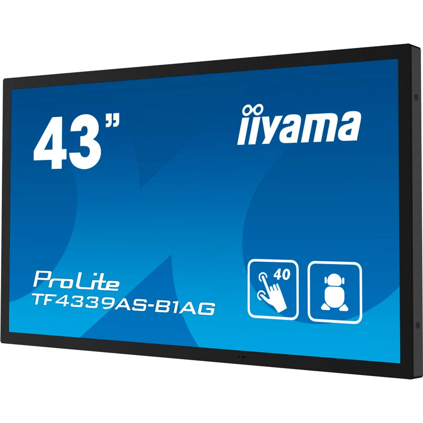 iiyama ProLite TF4339ASB1AG UHD-Touch-Display 108,0 cm (43,0 Zoll) | TF4339AS-B1AG