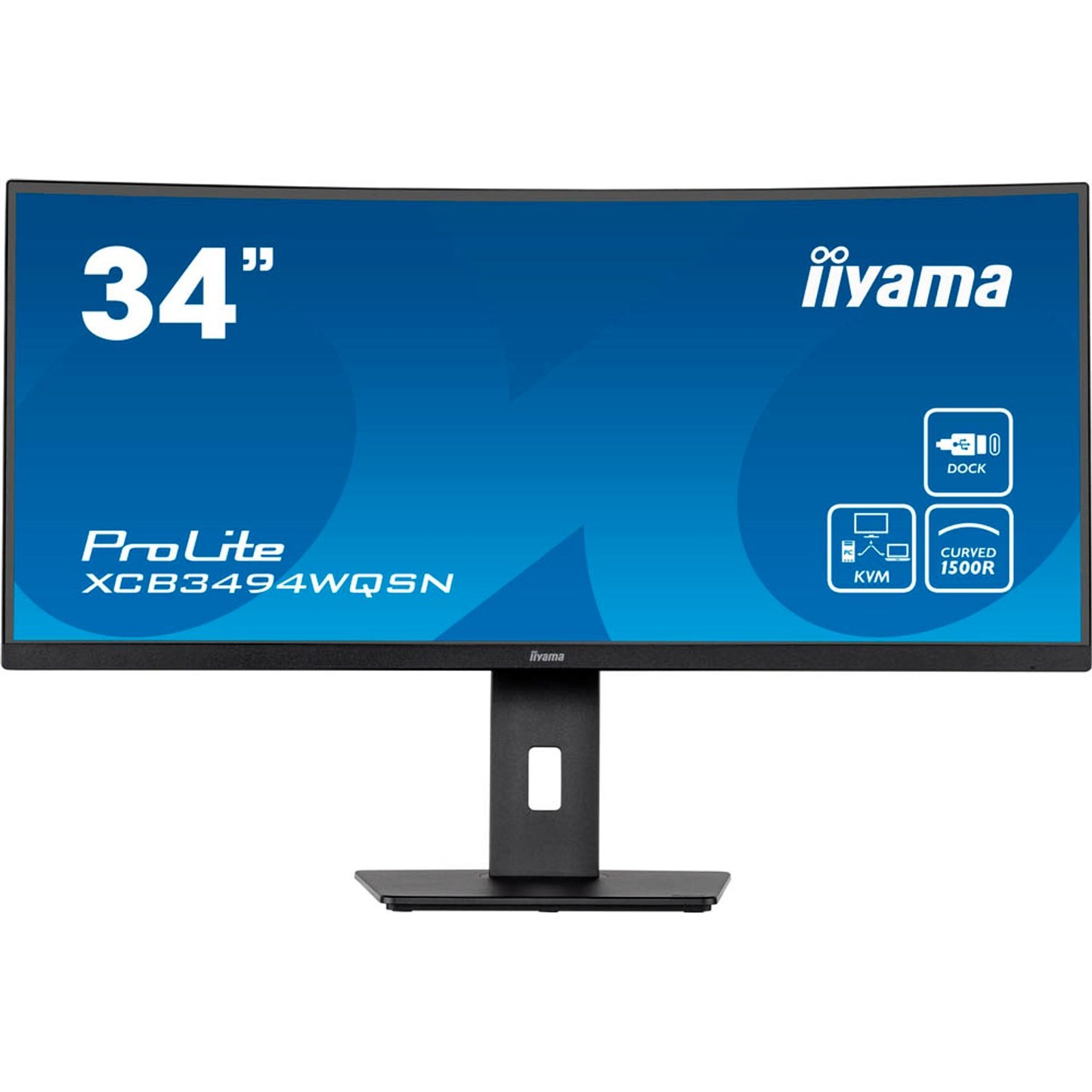 iiyama PROLITE Curved Monitor 86,0 cm (34,0 Zoll) schwarz | XCB3494WQSN-B5