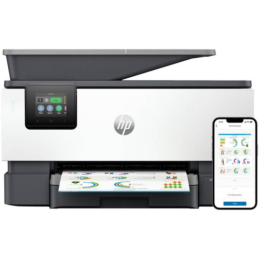 HP OfficeJet Pro 9120b All-in-One 4 in 1 Tintenstrahl-Multifunktionsdrucker grau | 4V2N0B