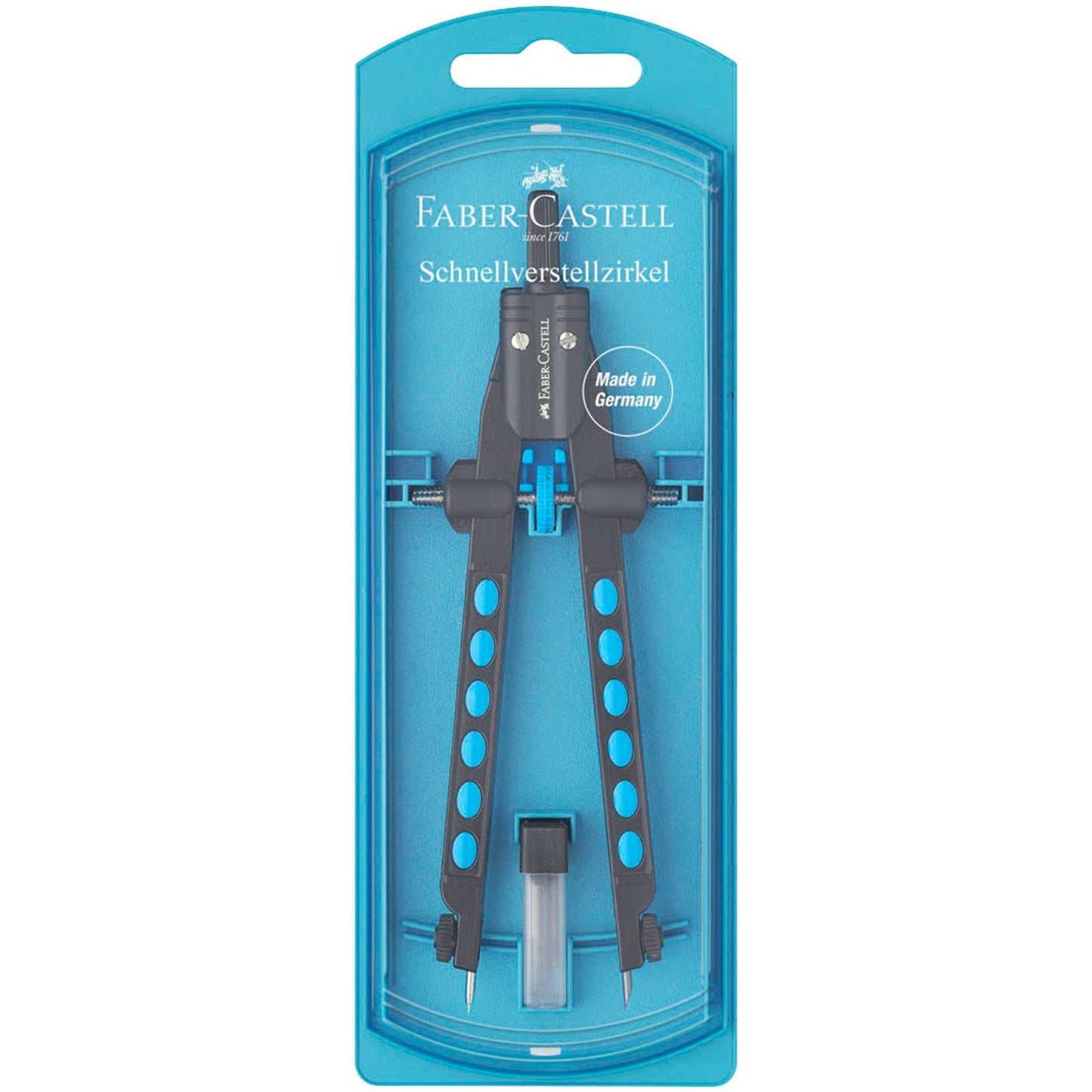 FABER-CASTELL Zirkel Factory pearl blue | 174340