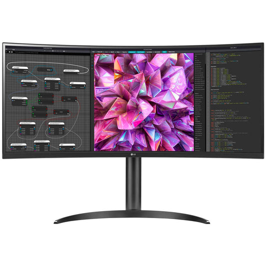 LG UltraWide 34WQ75X-B Curved Monitor 87,0 cm (34,0 Zoll) schwarz | 34WQ75X-B.AEU