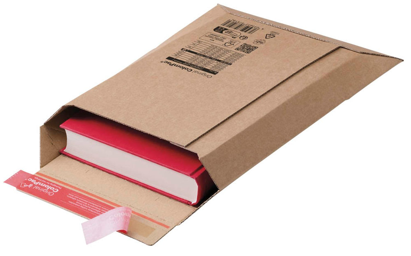 20 ColomPac® Kartonversandtaschen braun
