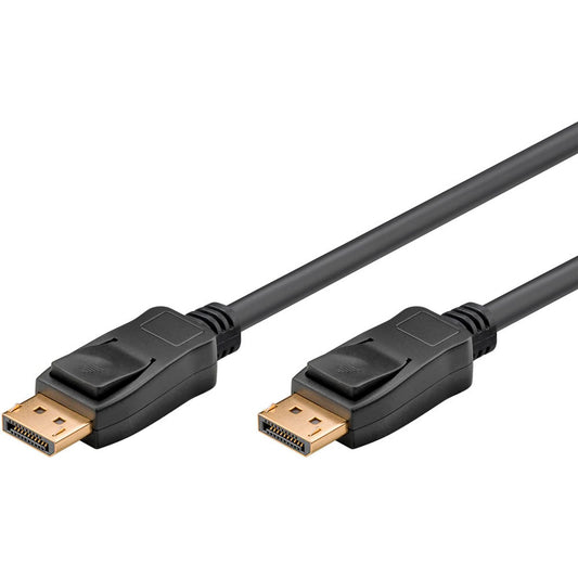 goobay DisplayPort Kabel 1.4 5,0 m schwarz | 64800