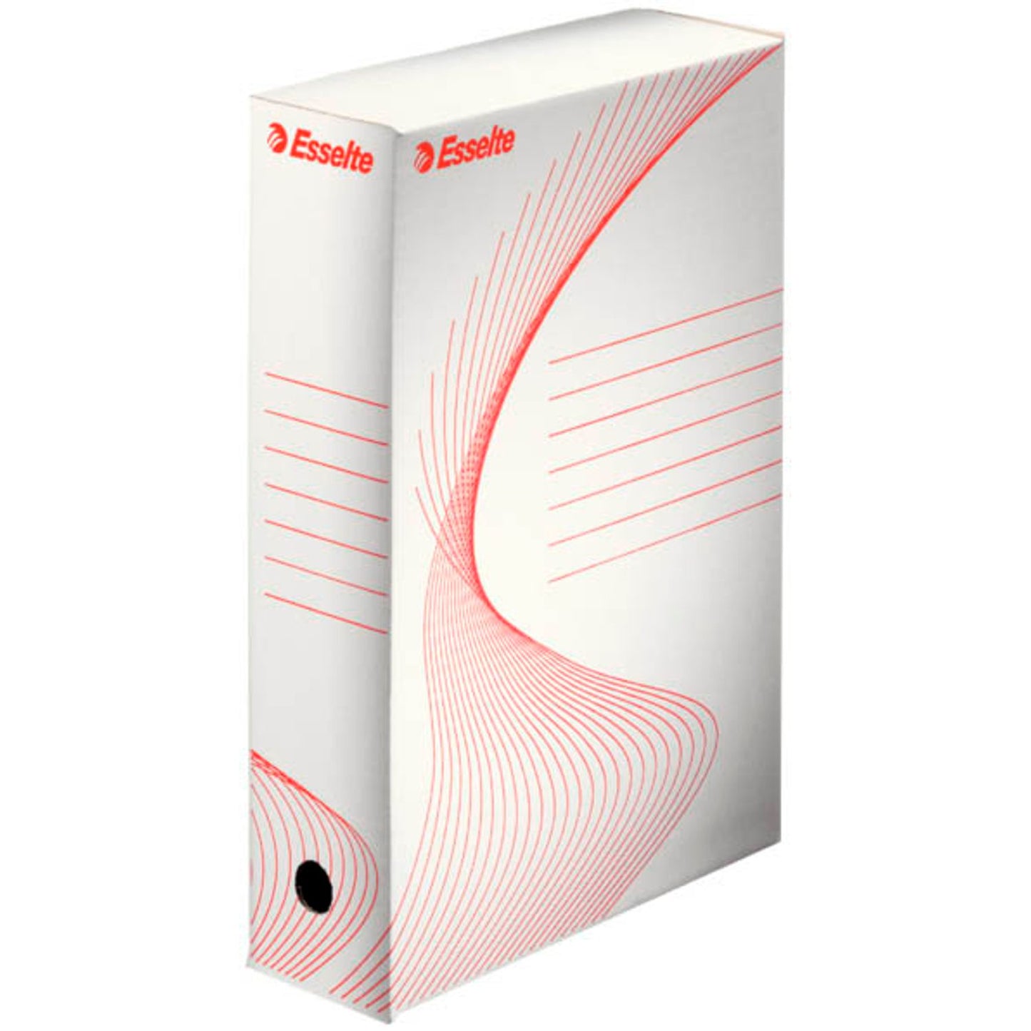 Esselte Archivboxen weiß 8,0 x 25,0 x 35,2 cm | 128080 | 1 Pack = 25 St.