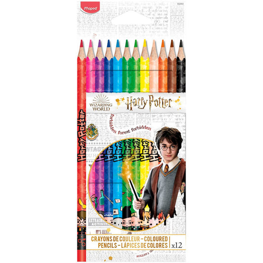 maped Harry Potter Buntstifte farbsortiert | 832053 | 1 Pack = 12 St.