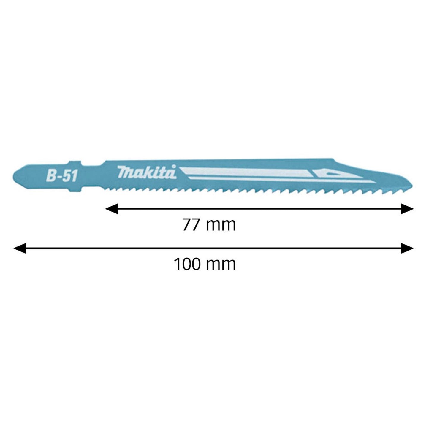 makita Stichsägeblätter | B-06476 | 1 Pack = 5 St.