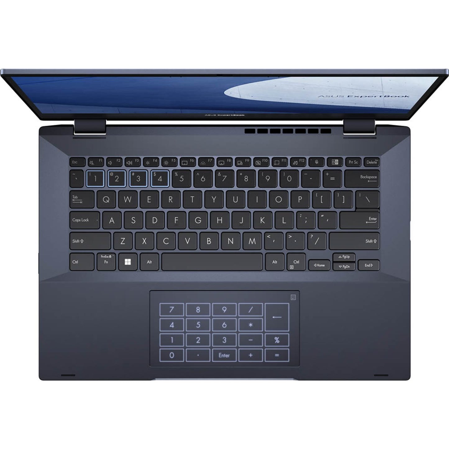 ASUS ExpertBook B5 Flip B5402FVA-KA0008X Convertible Notebook 35,6 cm (14,0 Zoll), 16 GB RAM, 512 GB SSD, Intel® Core™ i5-1340P | 90NX06N1-M00080