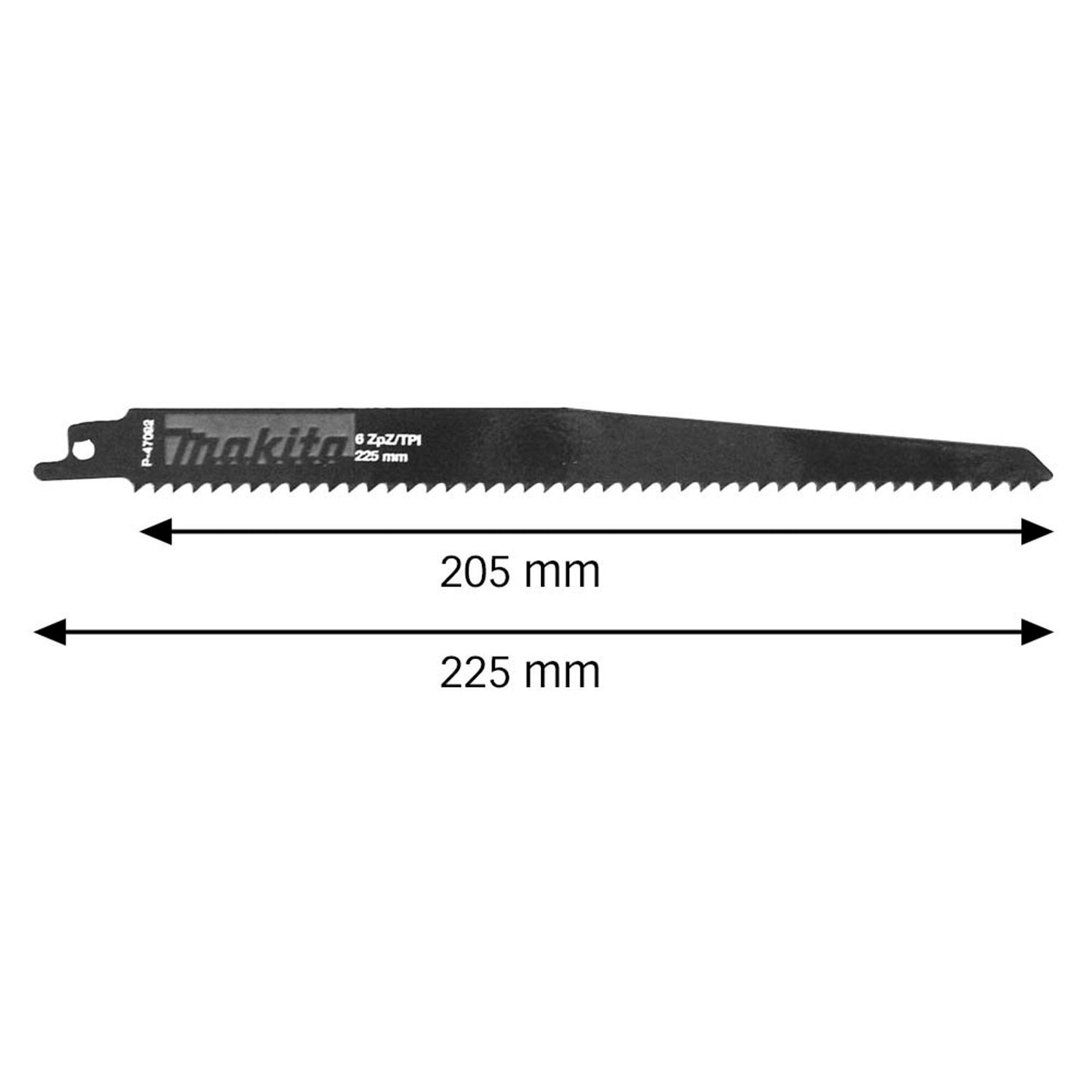 makita Säbelsägeblätter | P-47092 | 1 Pack = 5 St.
