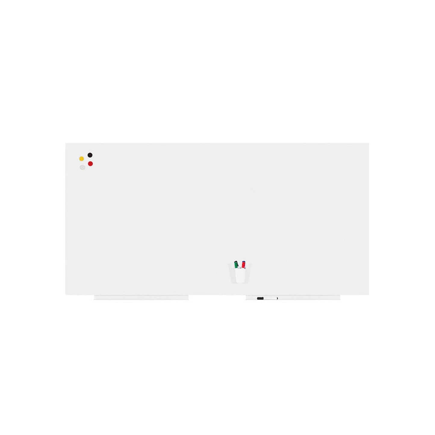 rocada Whiteboard Duo Skin WB 200,0 x 100,0 cm weiß Stahl | R642602