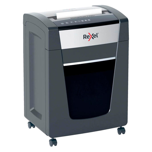 Rexel P420+ Aktenvernichter mit Partikelschnitt P-4, 4 x 35 mm, bis , grau | 2021420,00 XEU
