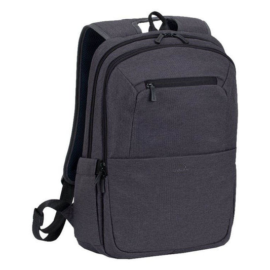 RIVACASE Laptop-Rucksack Suzuka 7760 Kunstfaser schwarz bis 39,6 cm (15,6 Zoll) | 7760 BLACK
