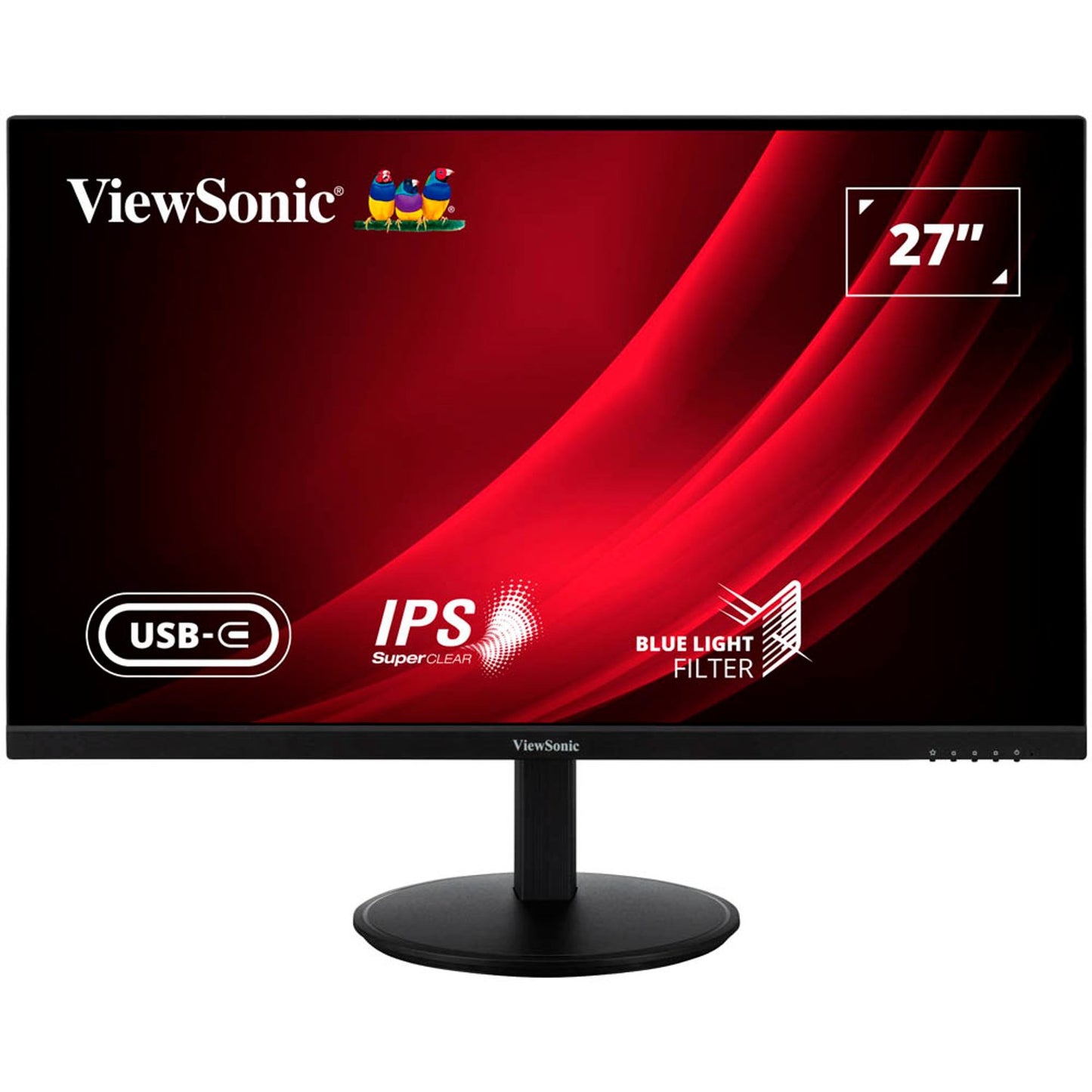 ViewSonic Monitor 69,0 cm (27,0 Zoll) schwarz | VG2709-2K-MHD-2