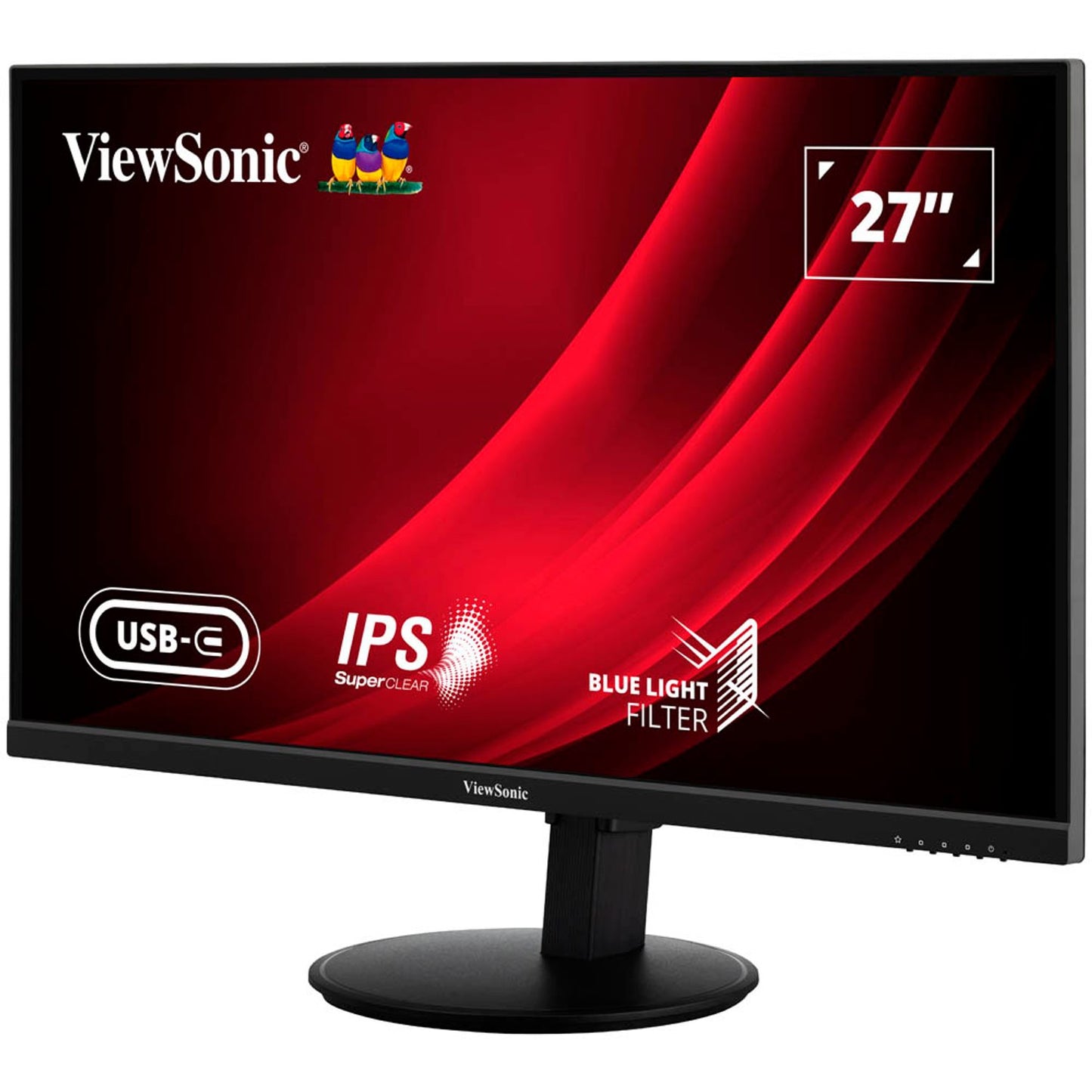 ViewSonic Monitor 69,0 cm (27,0 Zoll) schwarz | VG2709-2K-MHD-2
