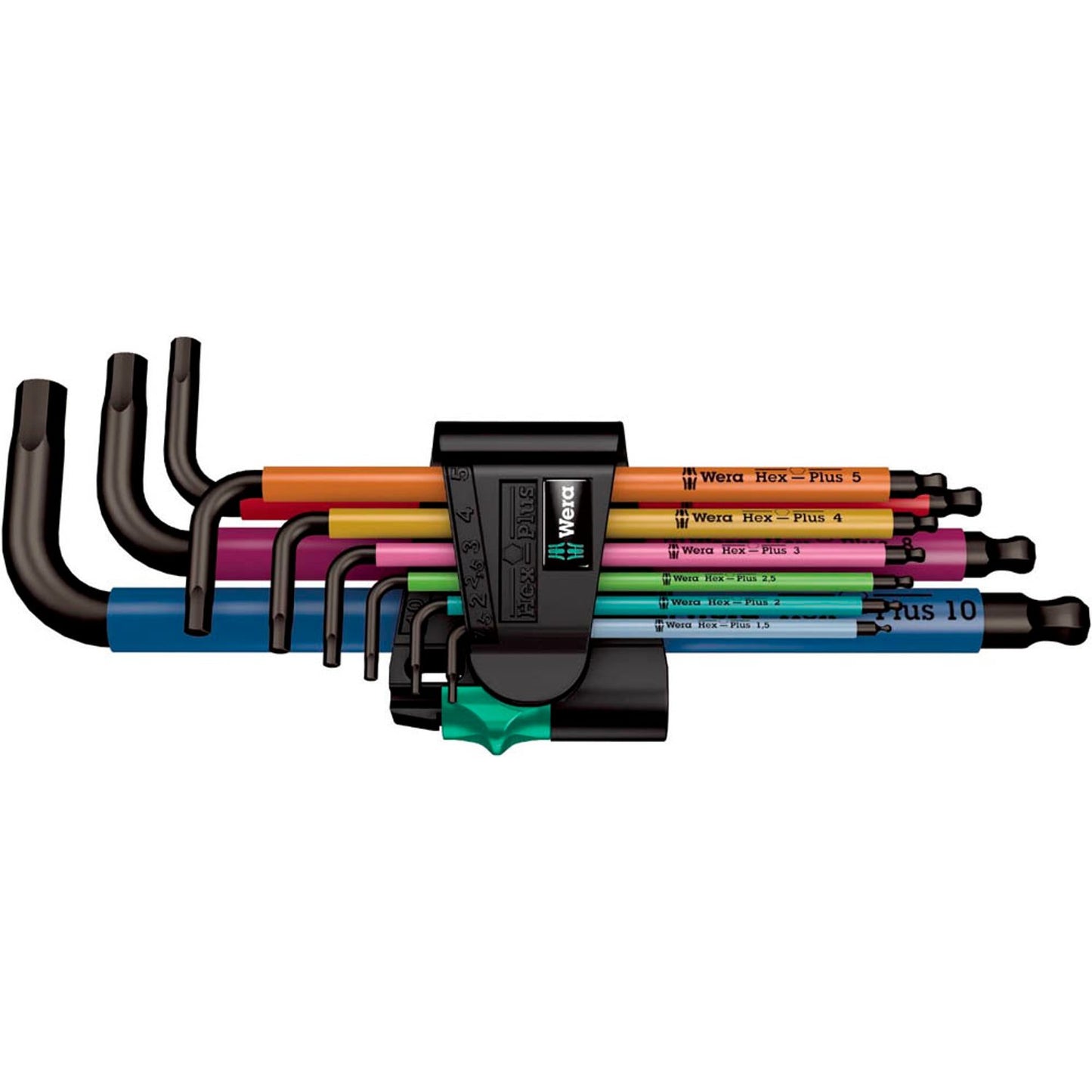 Wera Innensechskantschlüssel-Satz Black 0 9-teilig | 5022210001