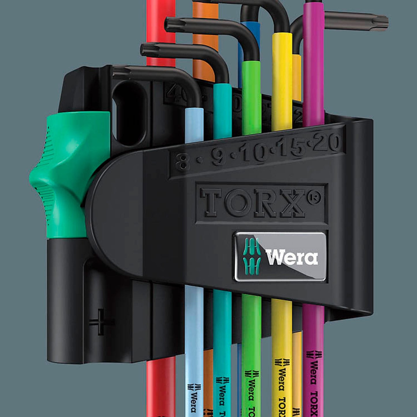 Wera Torx-Schlüsselsatz BlackLaser 0 9-teilig | 5073599001