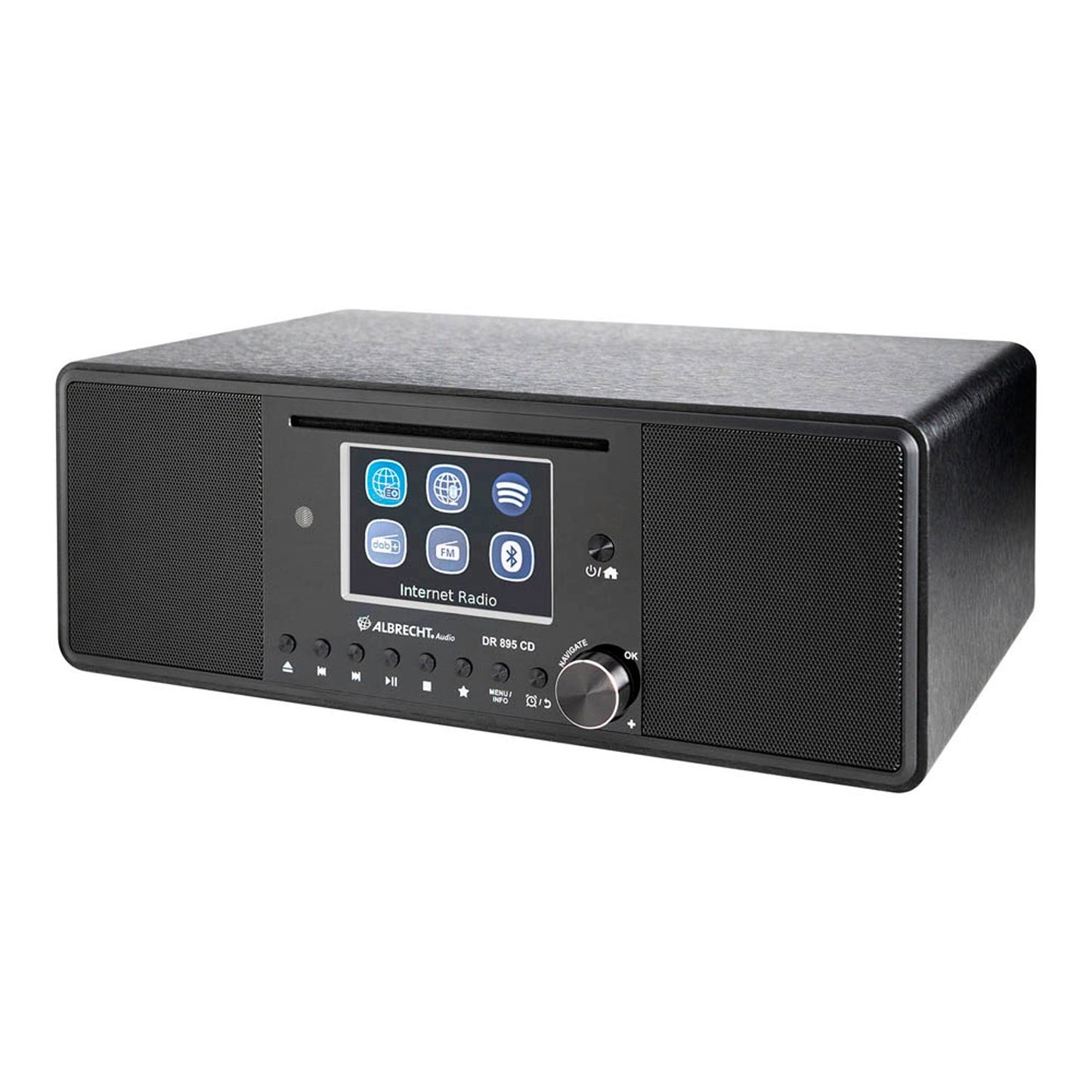 Albrecht DR 895 CD Radio braun | 27895