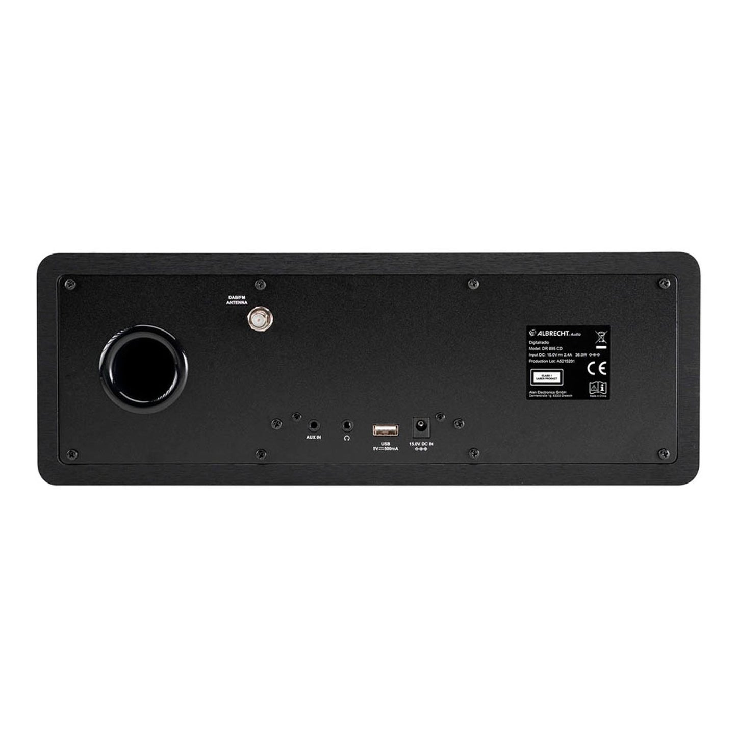 Albrecht DR 895 CD Radio braun | 27895