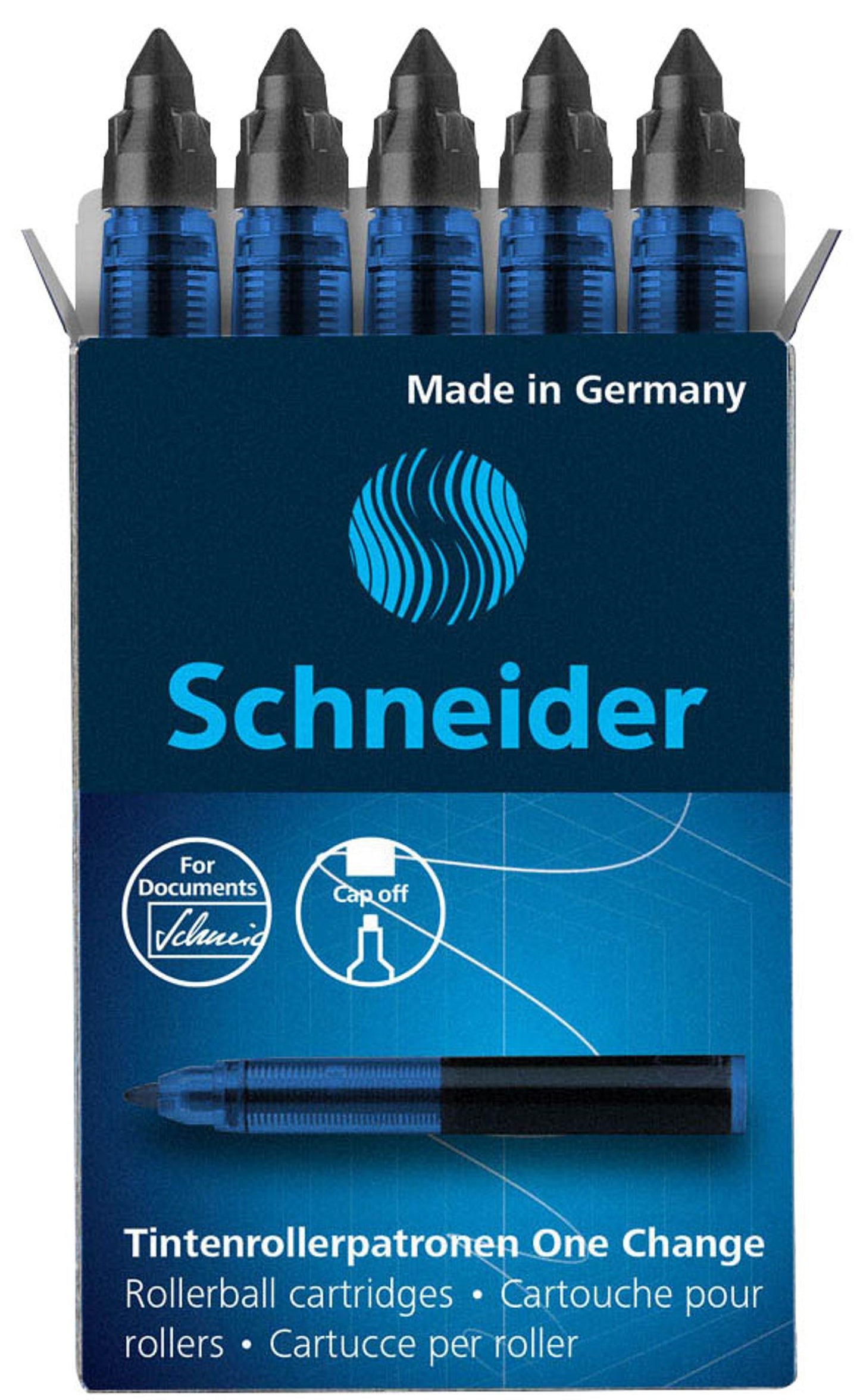 Schneider One Change Tintenrollerminen 0,6 mm 5 St.