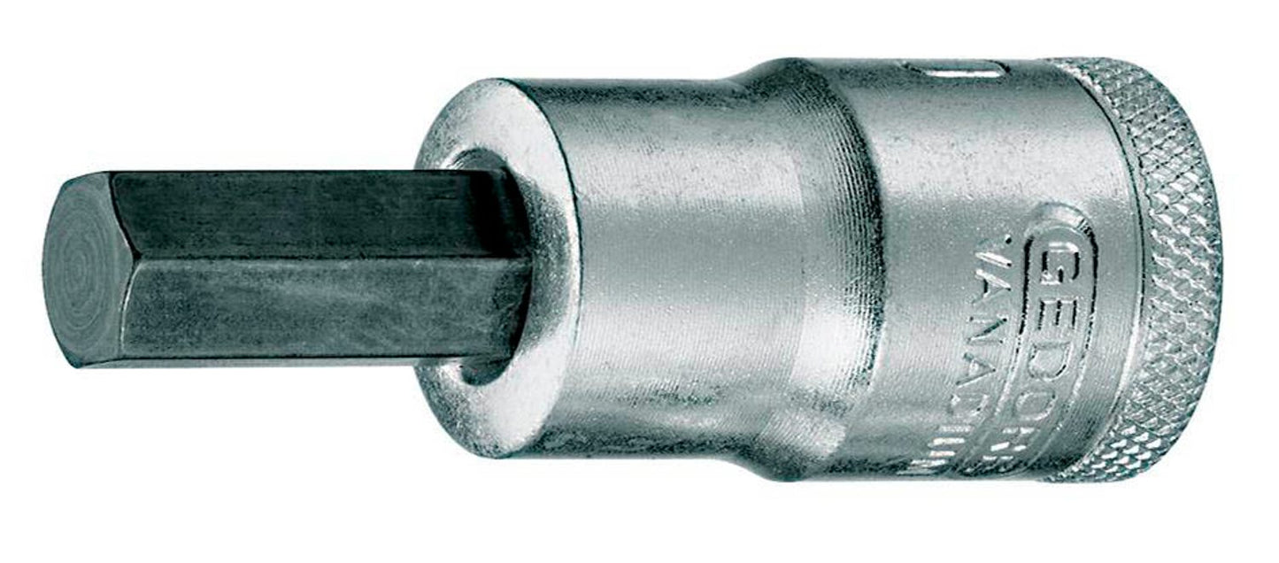 GEDORE 1/2 Zoll 6-Kant Steckschlüsseleinsatz Länge: 60,0 mm