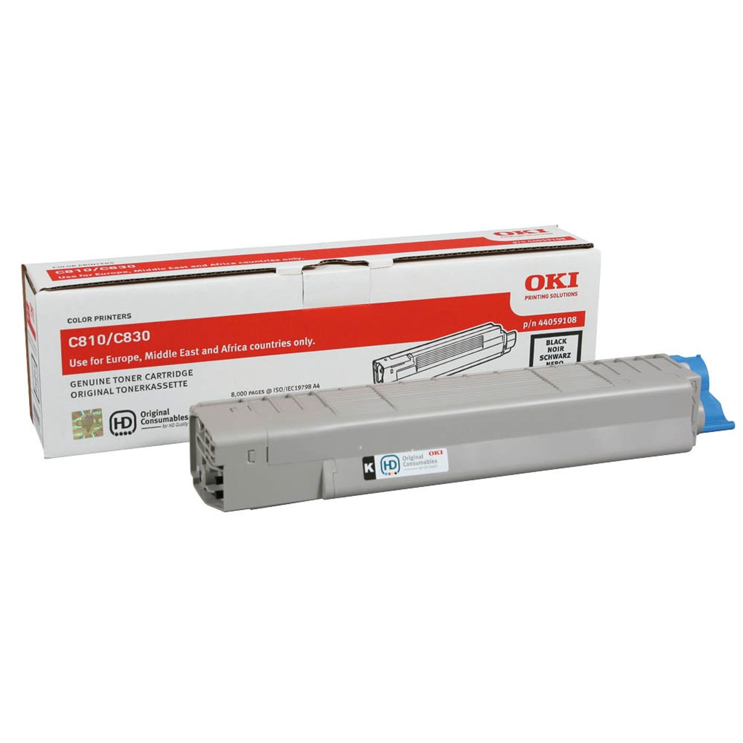 OKI schwarz Toner | 44059108