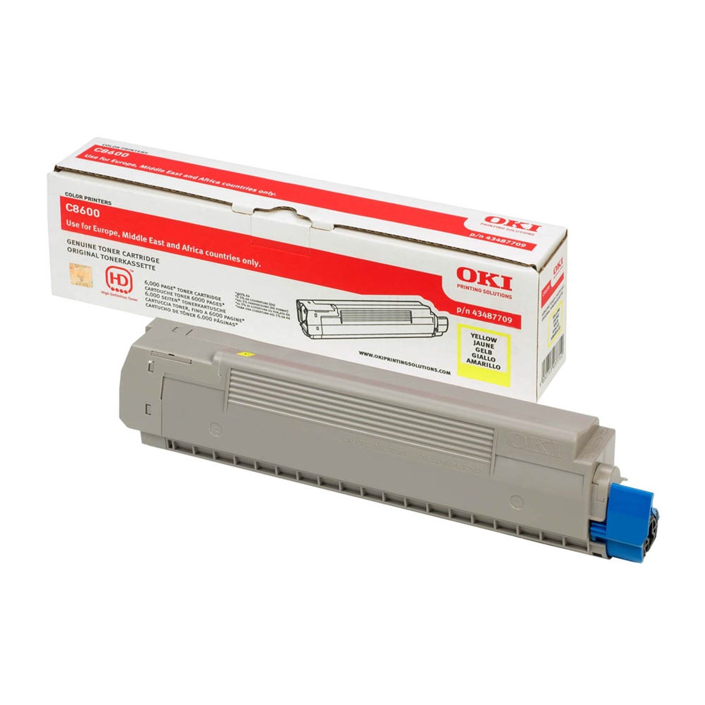 OKI gelb Toner | 43487709