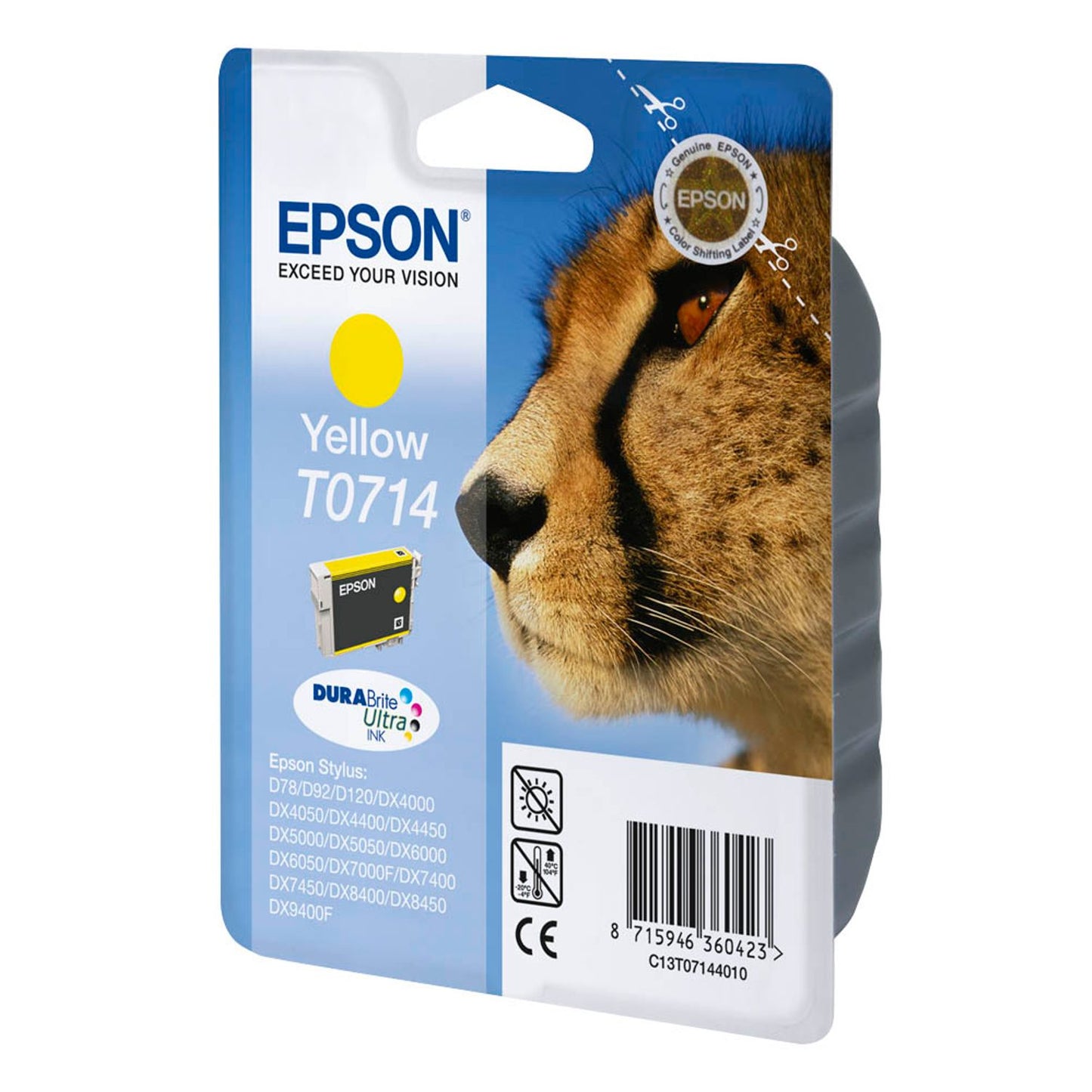 EPSON T0714 gelb Druckerpatrone | C13T07144012
