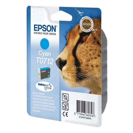 EPSON T0712 cyan Druckerpatrone | C13T07124012
