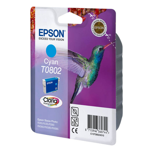 EPSON T0802 cyan Druckerpatrone | C13T08024011