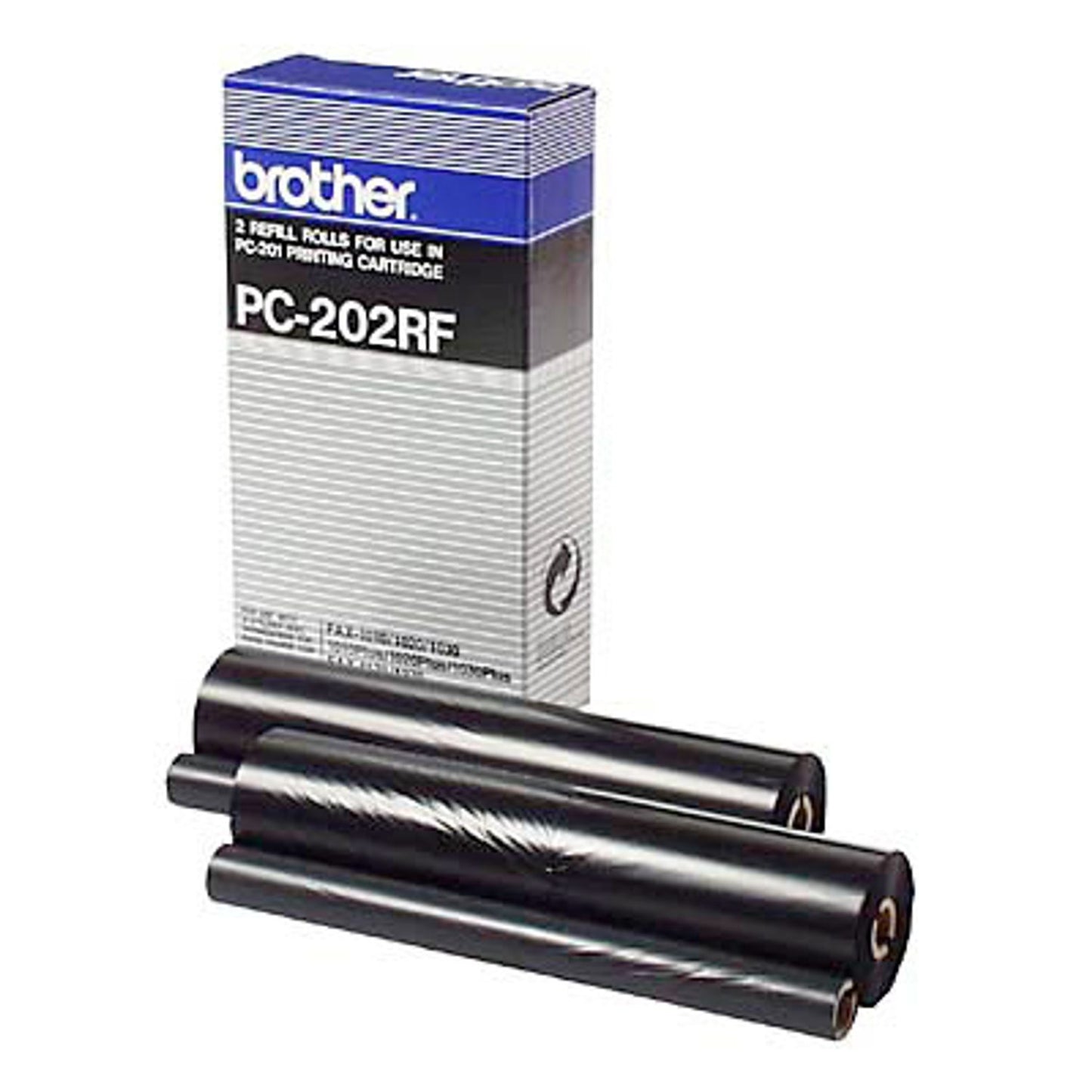 brother PC-202RF schwarz Thermo-Druckfolien | PC202RF | 1 Pack = 2 Rollen