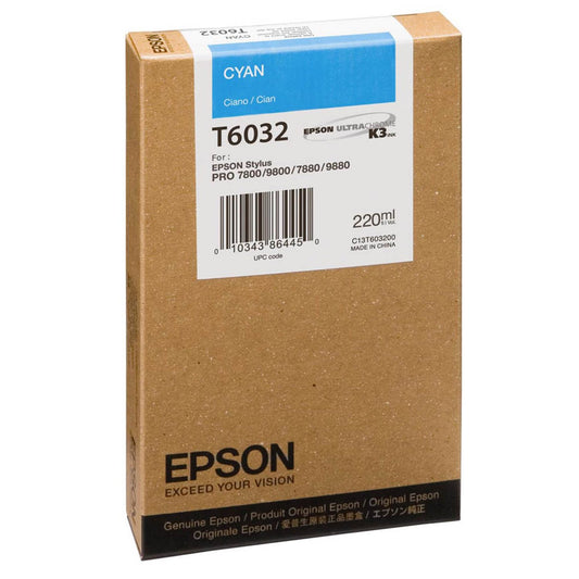 EPSON T6032 cyan Druckerpatrone | C13T603200