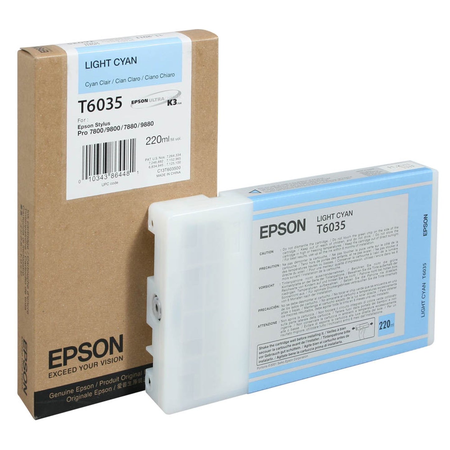 EPSON T6035 light cyan Druckerpatrone | C13T603500