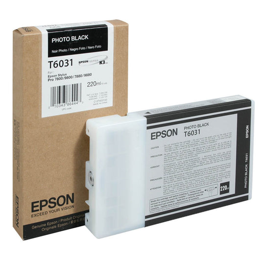 EPSON T6031 Foto schwarz Druckerpatrone | C13T603100