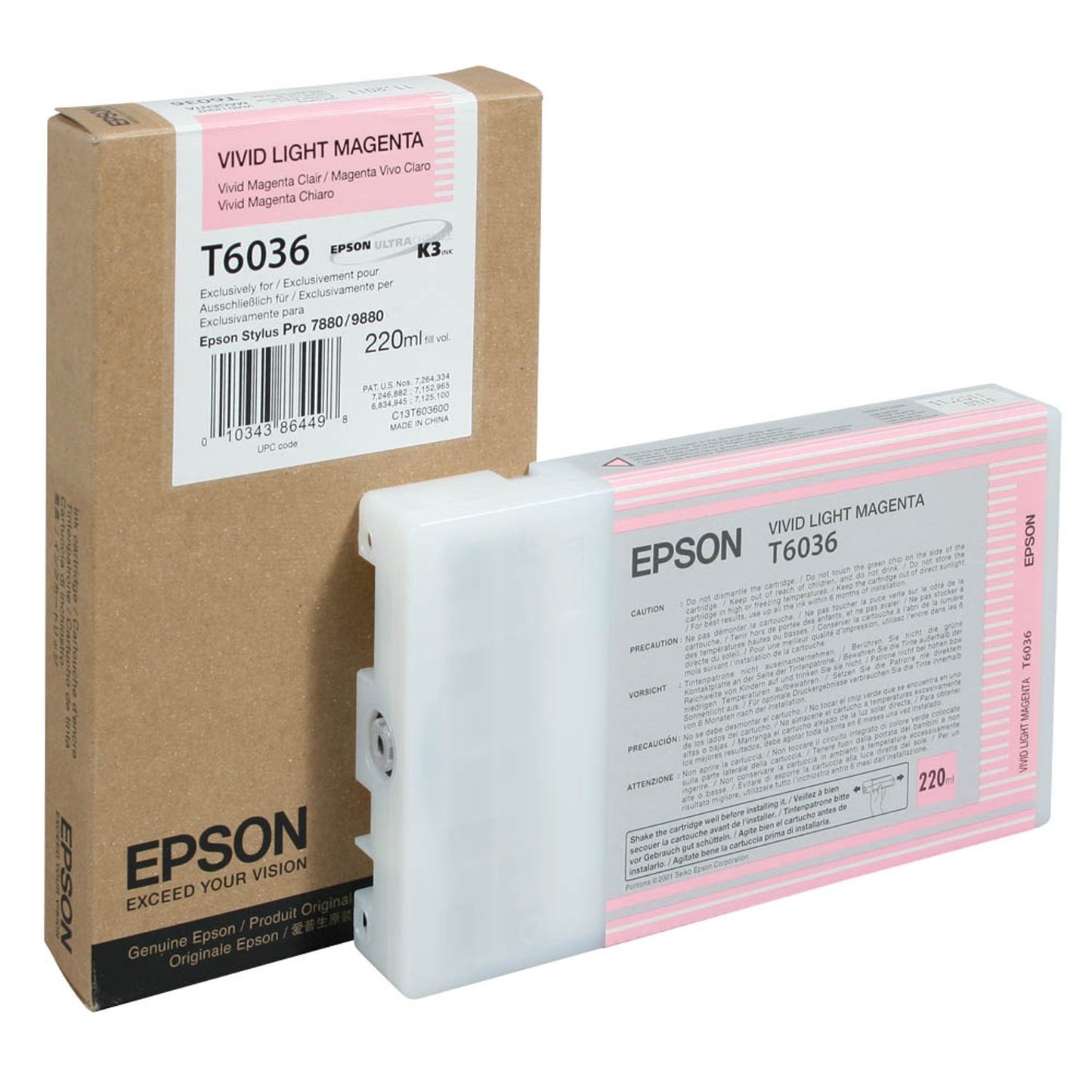 EPSON T6036 vivid light magenta Druckerpatrone | C13T603600