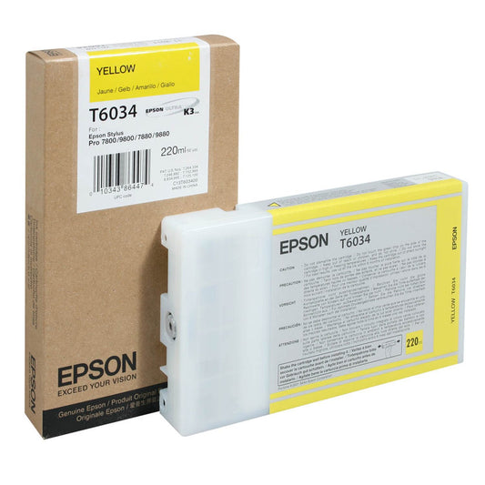 EPSON T6034 gelb Druckerpatrone | C13T603400